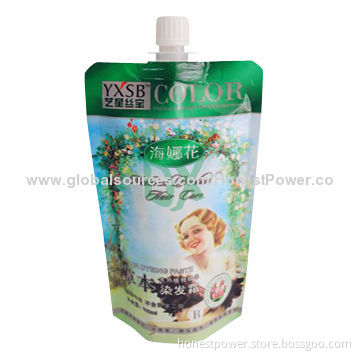 Spout Pouches, Free Standing, with Gravure Printing, Customized Sizes and Shapes are Accepted